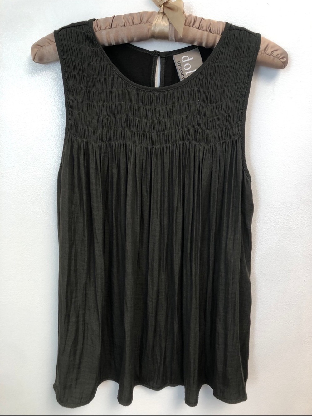 Dolan Tank Dark Green Size XS